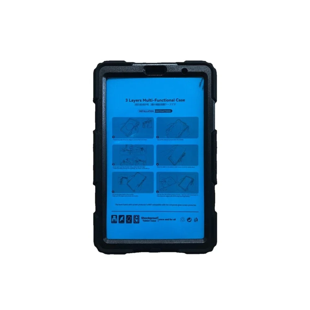HXCASEAC Case for Samsung Galaxy Tab A7 Lite SM-T220 SM-T225 SM-T227, Black